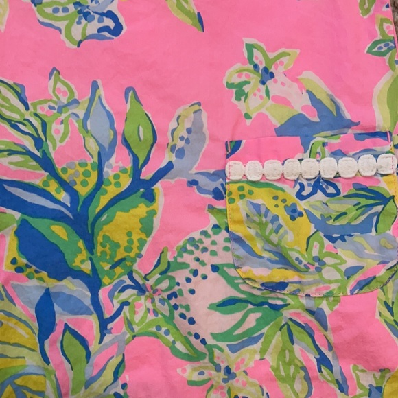 Lilly Pulitzer lemon shift dress size 4 - Picture 3 of 4